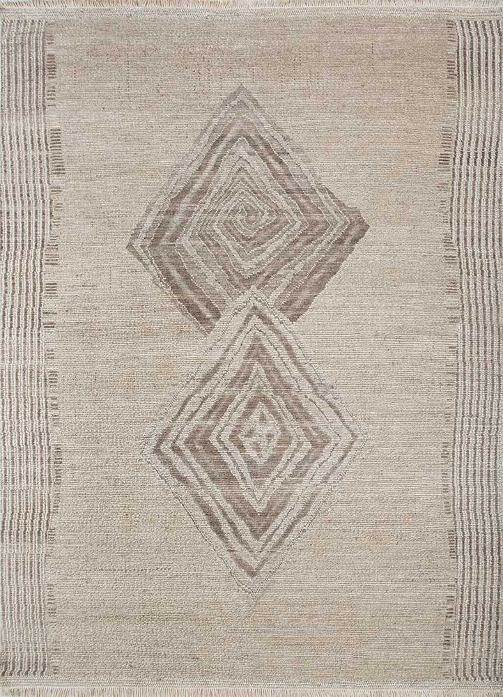 Wollteppich - 300 x 240 cm - creme