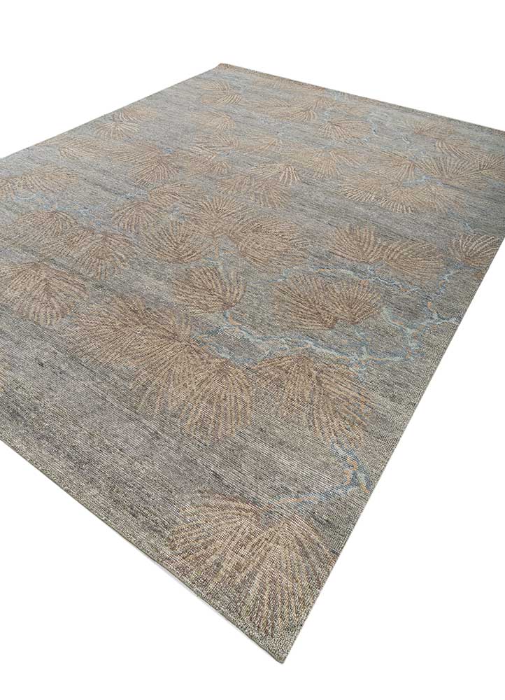 Wollteppich - 240 x 300 cm - dunkelbeige