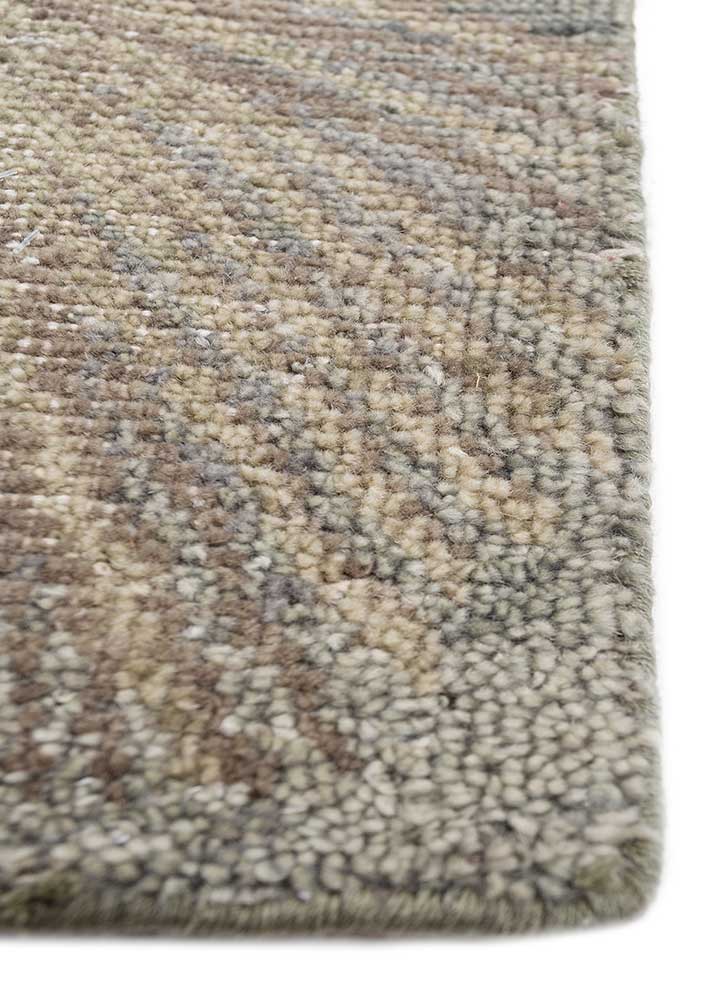 Wollteppich - 240 x 300 cm - dunkelbeige