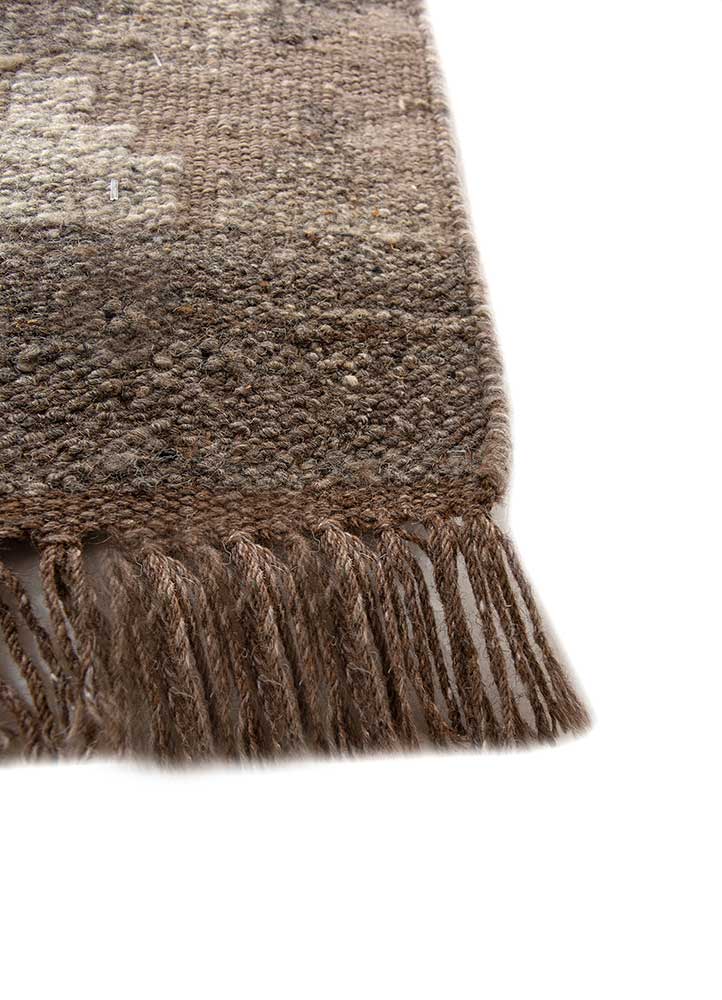 Wollteppich - 240 x 150 cm - beige