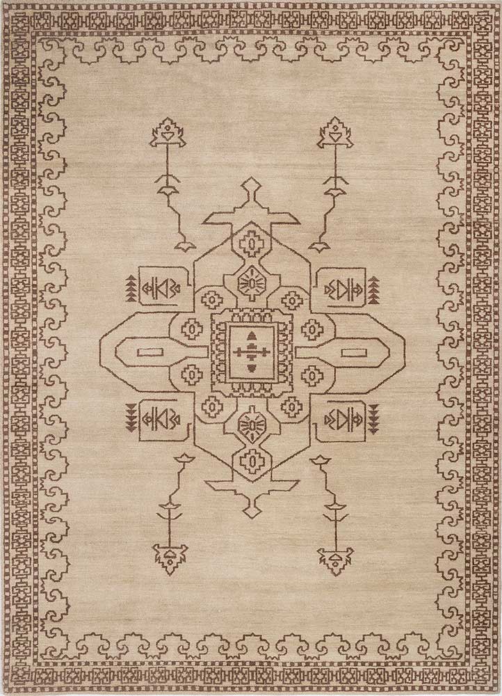 Wollteppich - 270 x 180 cm - beige