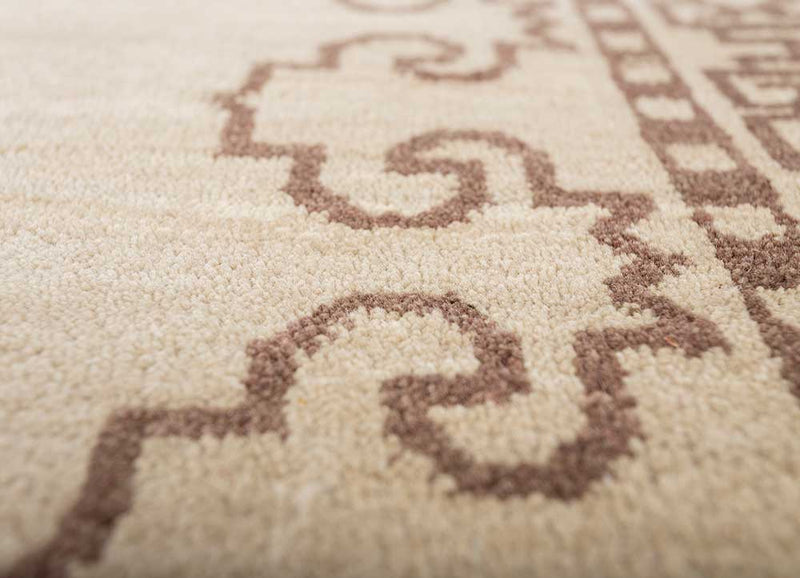 Wollteppich - 270 x 180 cm - beige