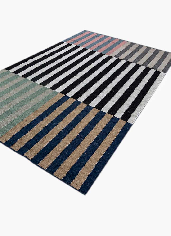 Wollteppich - 240 x 150 cm - mehrfarbig