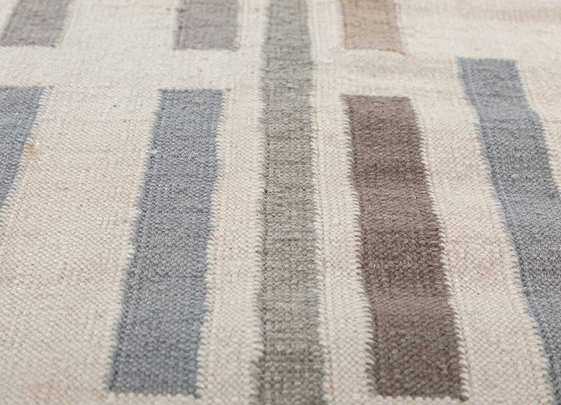 Wollteppich - 240 x 150 cm - creme