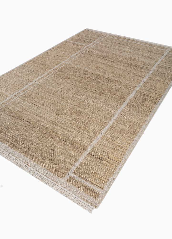 Wollteppich - 270 x 180 cm - beige