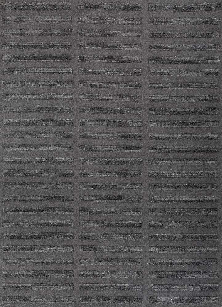 Wollteppich - 270 x 180 cm - dunkelgrau