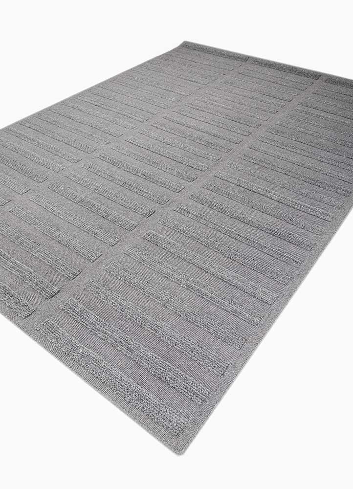 Wollteppich - 270 x 180 cm - dunkelgrau
