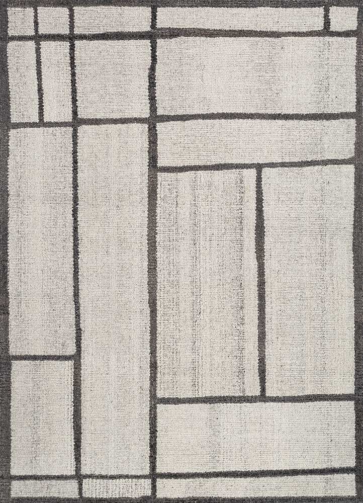 Wollteppich - 240 x 150 cm - creme