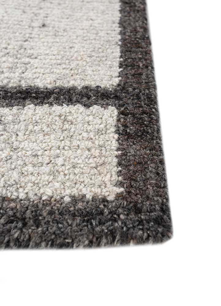 Wollteppich - 240 x 150 cm - creme
