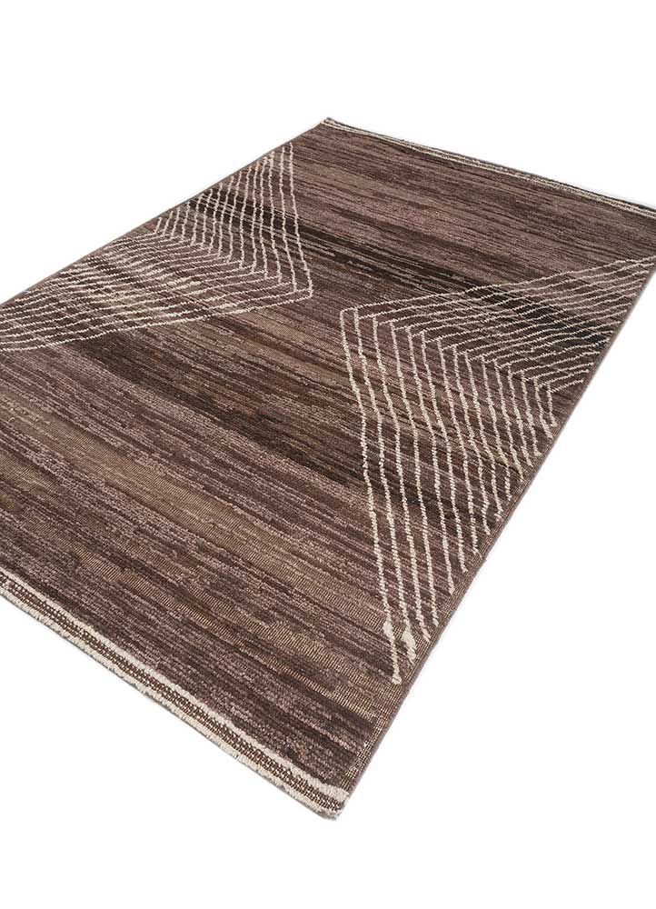 Wollteppich - 240 x 150 cm - beige