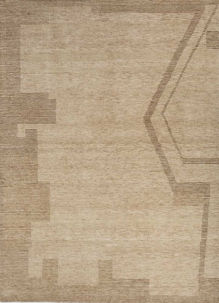 Wollteppich - 300 x 240 cm - beige
