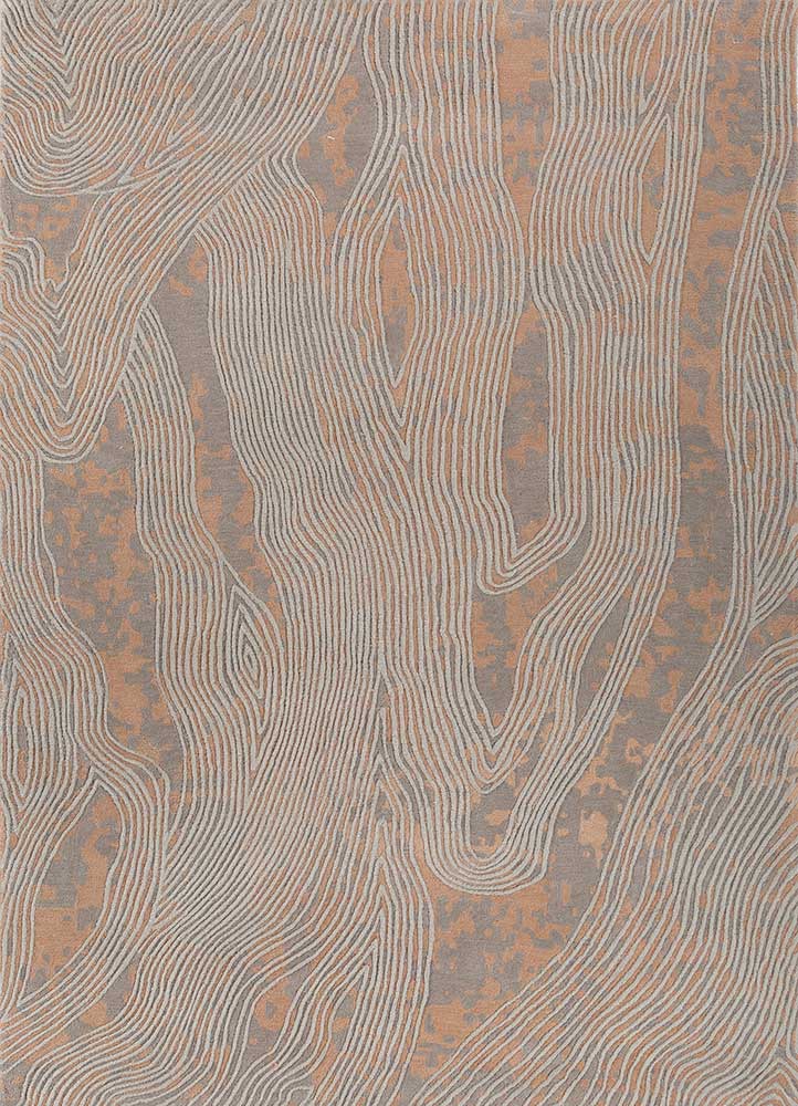 Wollteppich - 240 x 150 cm - dunkelbeige