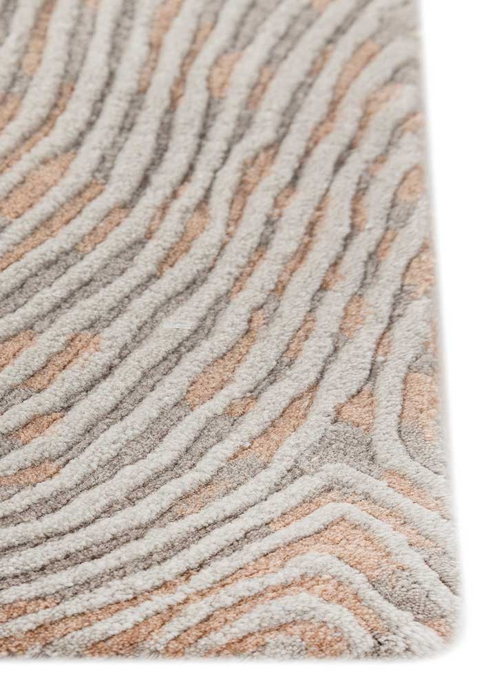 Wollteppich - 240 x 150 cm - dunkelbeige
