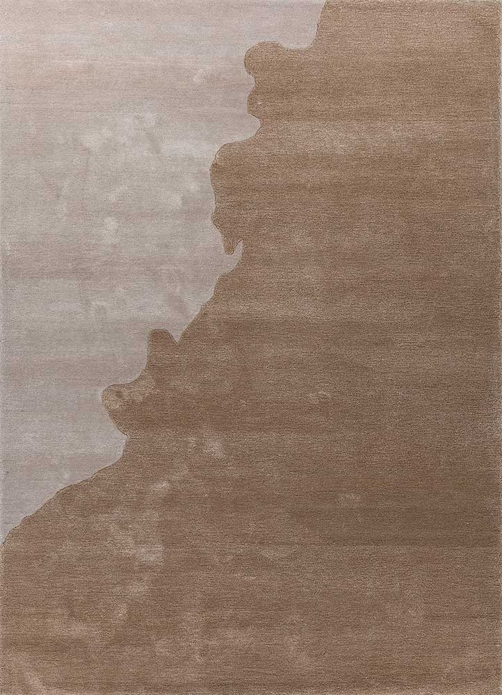 Wollteppich - 270 x 180 cm - gold