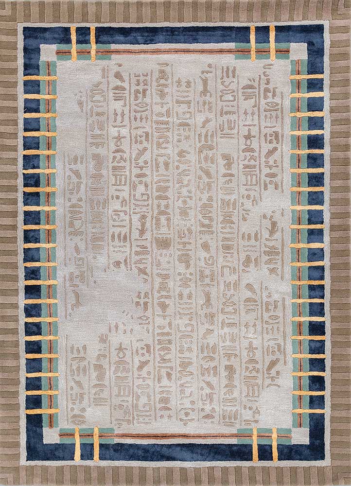 Wollteppich - 270 x 180 cm - creme