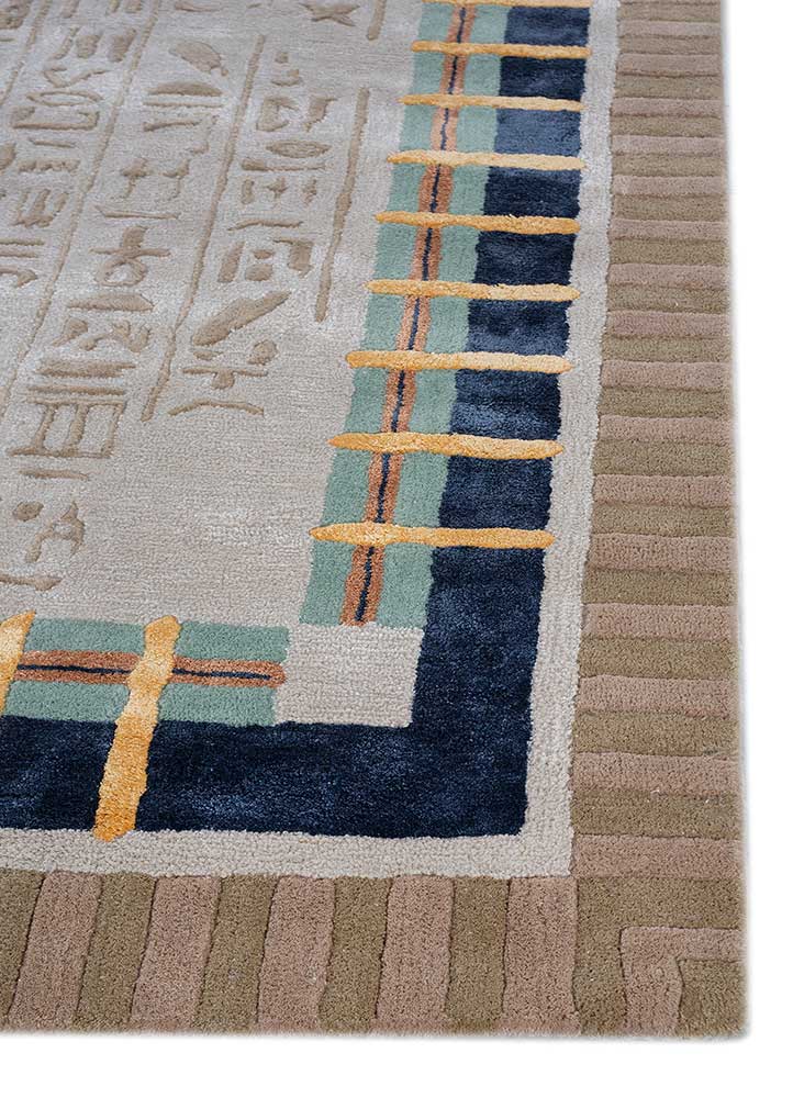 Wollteppich - 270 x 180 cm - creme