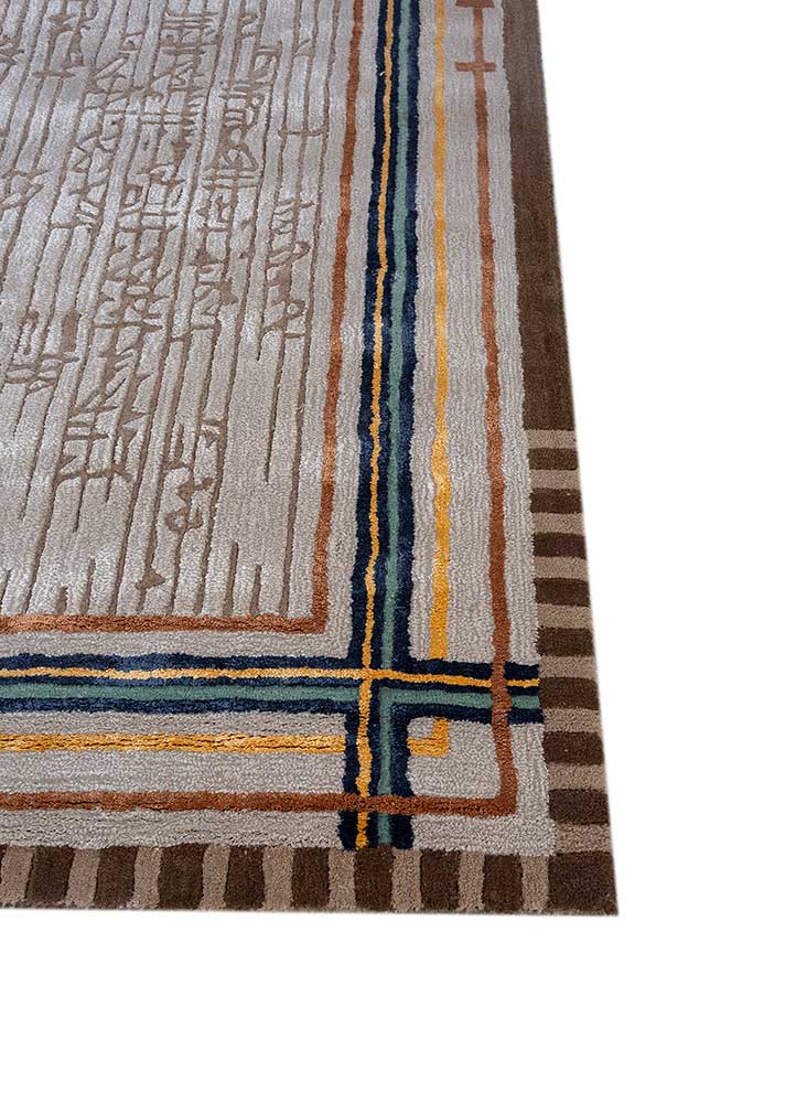 Wollteppich - 270 x 180 cm - creme