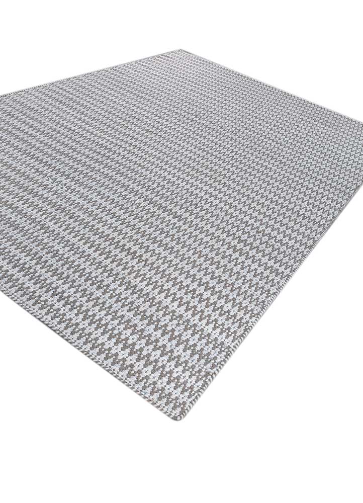 Wollteppich - 270 x 180 cm - hellgrau