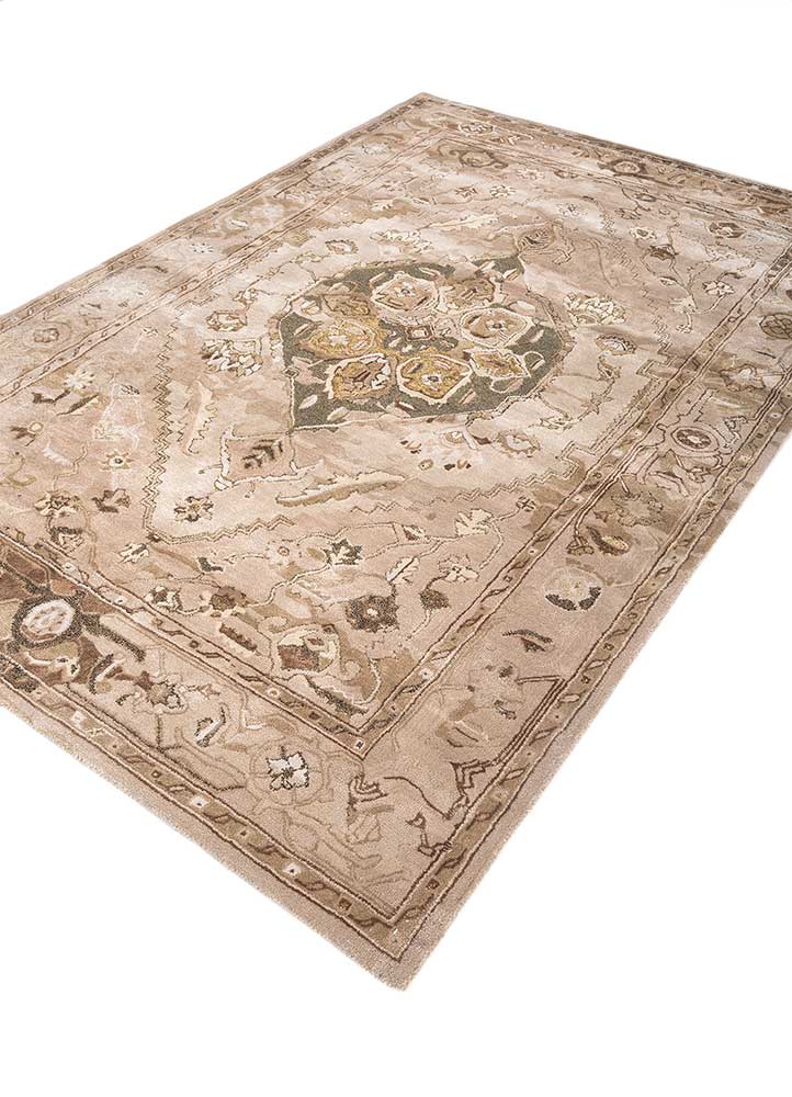 Wollteppich - 270 x 180 cm - creme