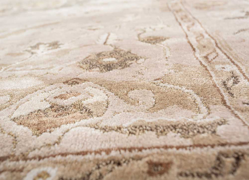 Wollteppich - 270 x 180 cm - creme