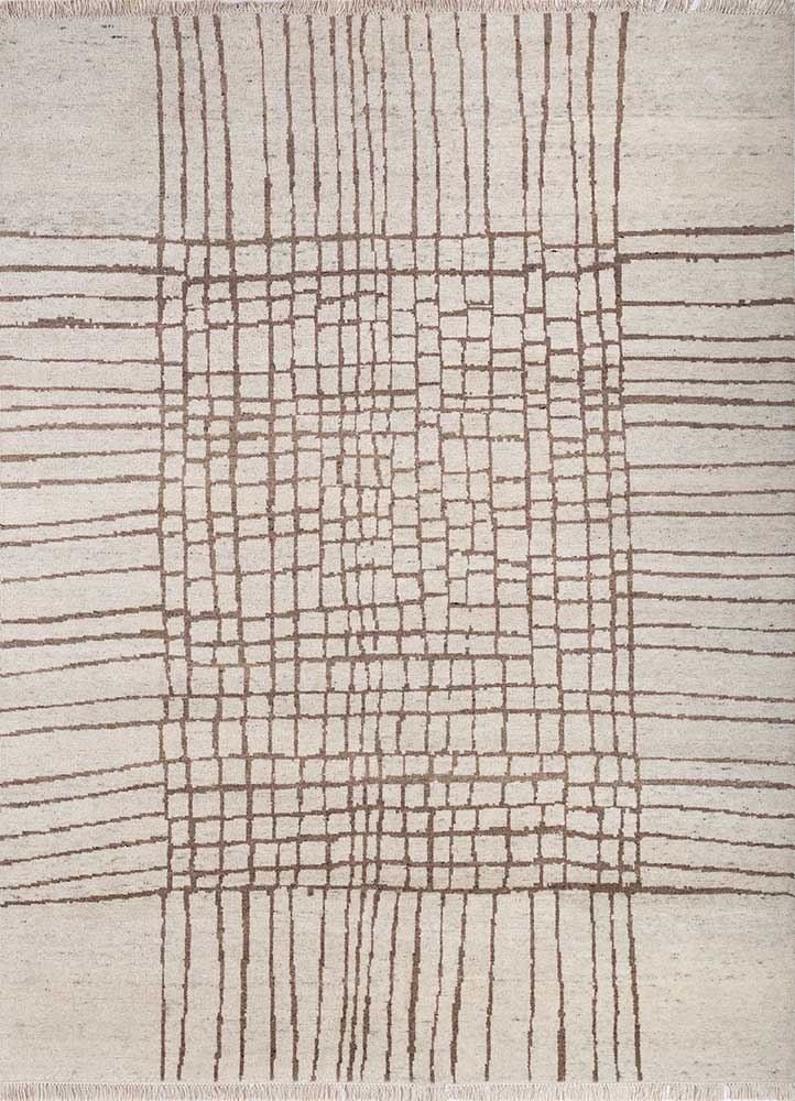 Wollteppich - 300 x 240 cm - creme