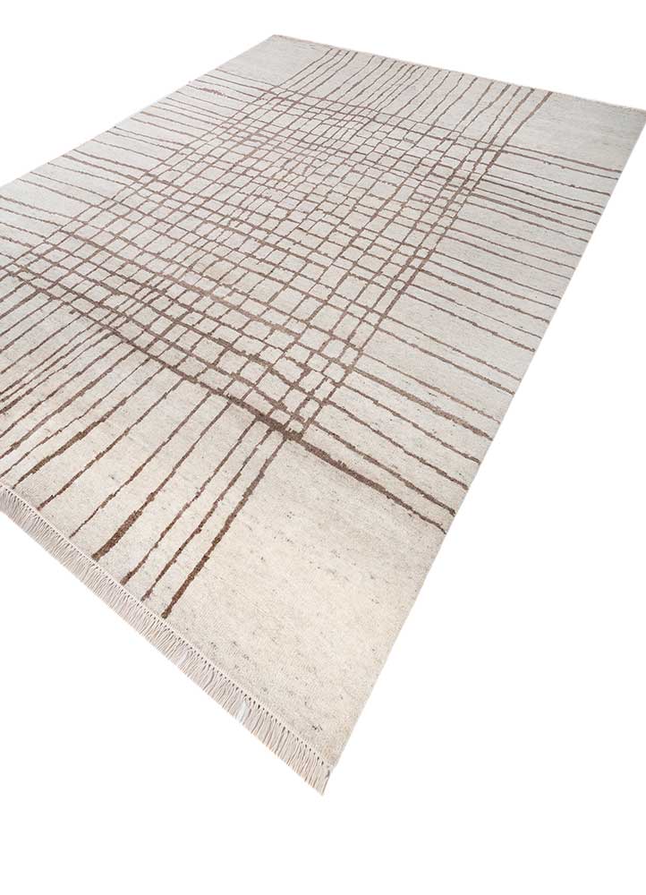 Wollteppich - 300 x 240 cm - creme