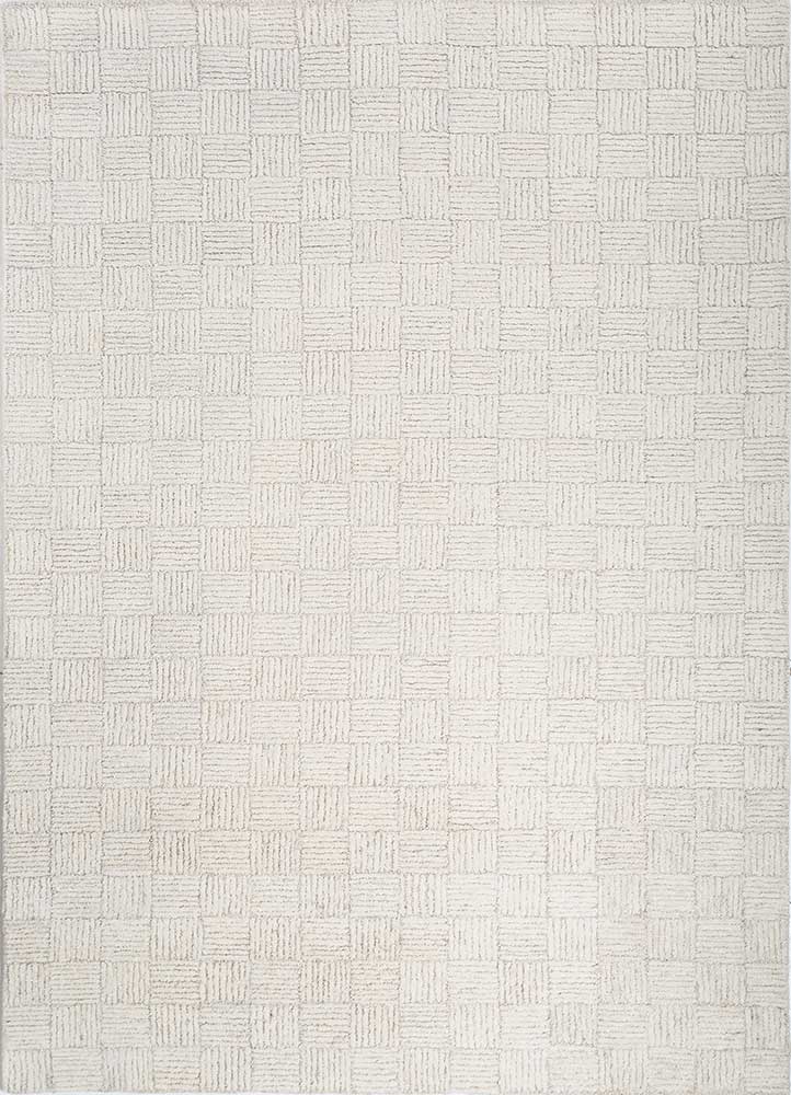 Wollteppich - 240 x 150 cm - creme