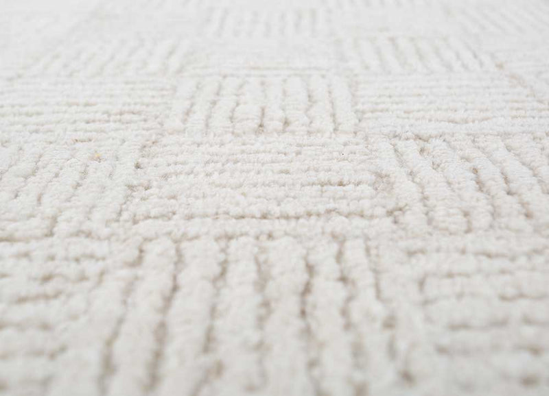 Wollteppich - 240 x 150 cm - creme