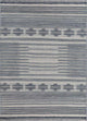Wollteppich - 180 x 120 cm - grau