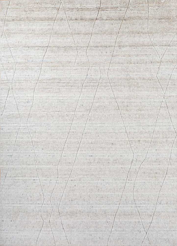 Wollteppich - 240 x 150 cm - creme