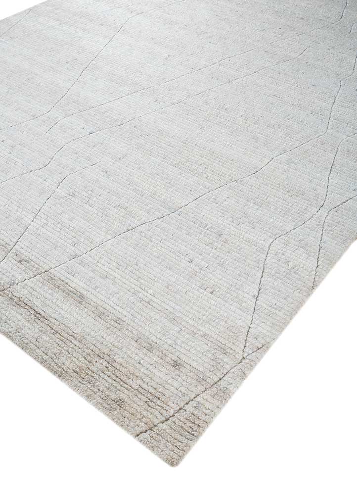 Wollteppich - 240 x 150 cm - creme