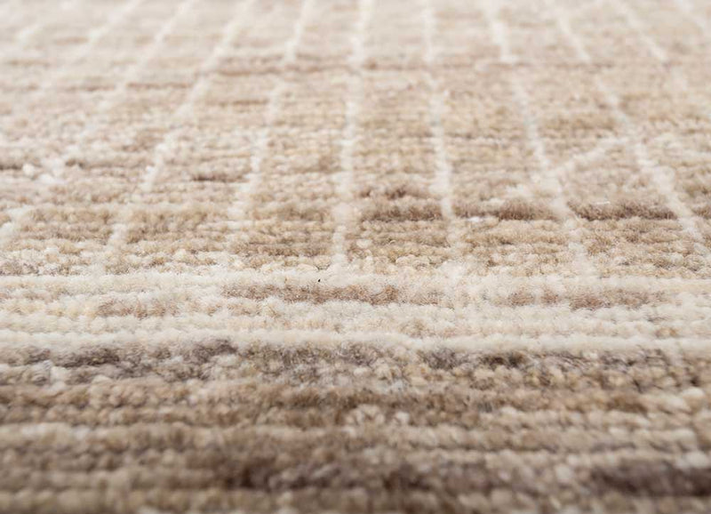 Wollteppich - 300 x 240 cm - beige