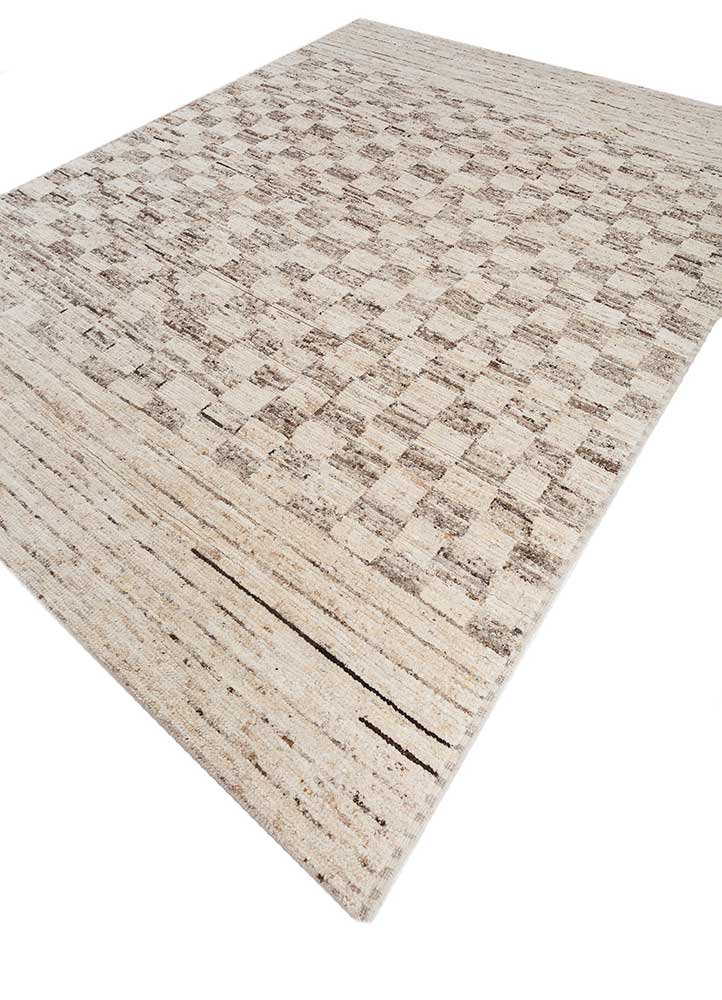 Wollteppich - 240 x 300 cm - creme