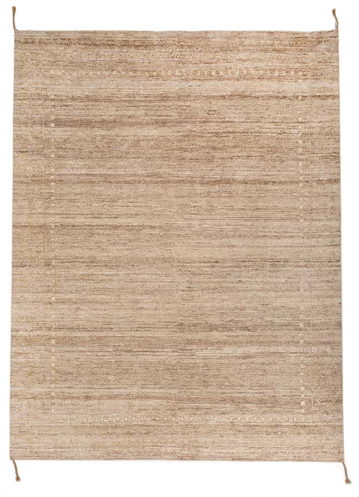 Wollteppich - 300 x 240 cm - beige