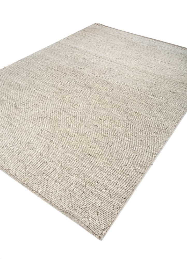 Wollteppich - 270 x 180 cm - beige