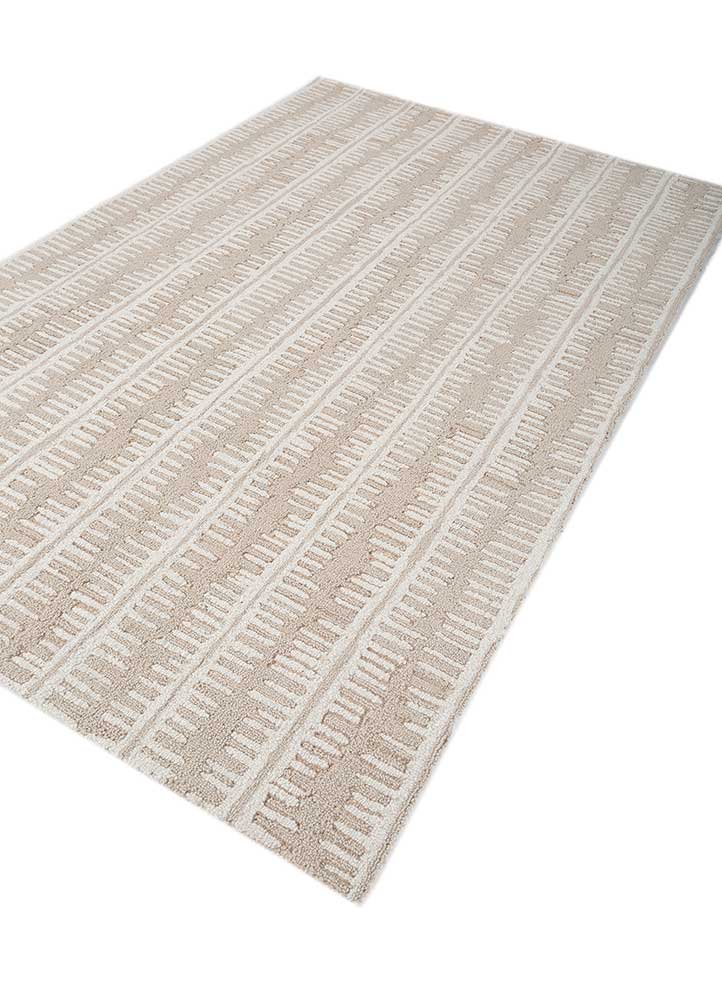 Wollteppich - 240 x 150 cm - creme