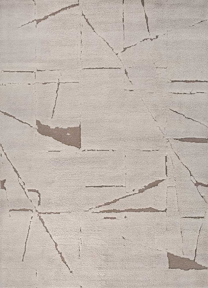 Wollteppich - 300 x 240 cm - hellgrau