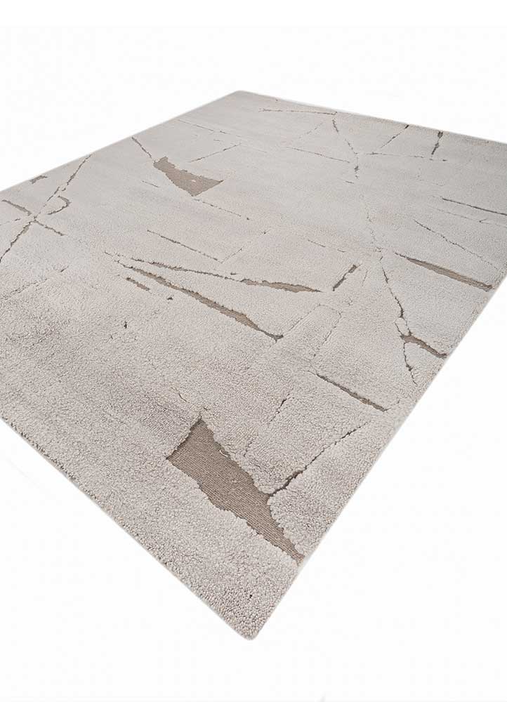 Wollteppich - 300 x 240 cm - hellgrau
