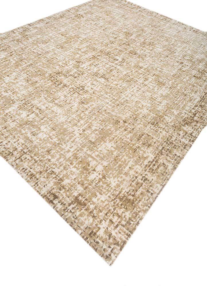 Wollteppich - 300 x 240 cm - gold