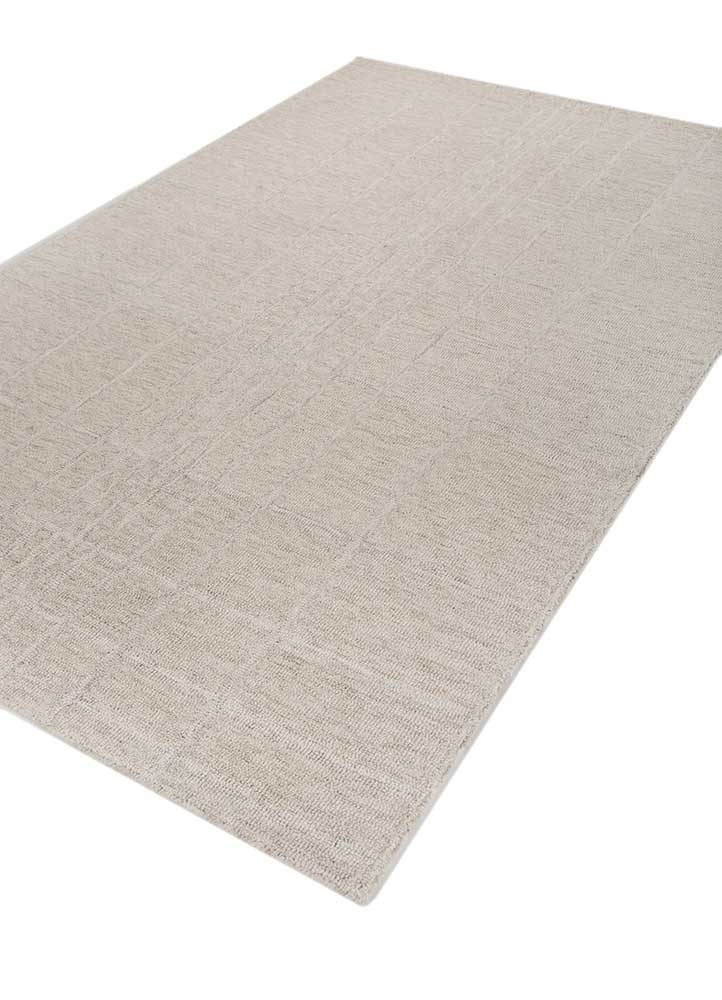 Wollteppich - 240 x 150 cm - creme