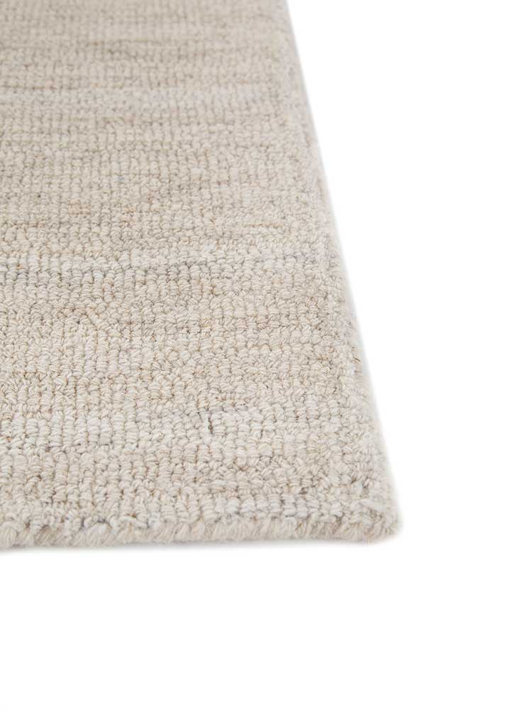 Wollteppich - 240 x 150 cm - creme