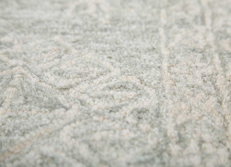 Wollteppich - 240 x 150 cm - sand