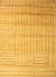 Wollteppich - 300 x 240 cm - gold