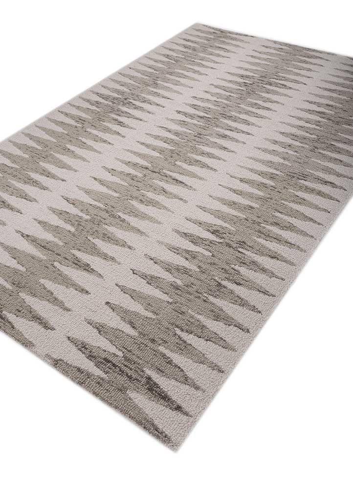 Wollteppich - 240 x 150 cm - creme