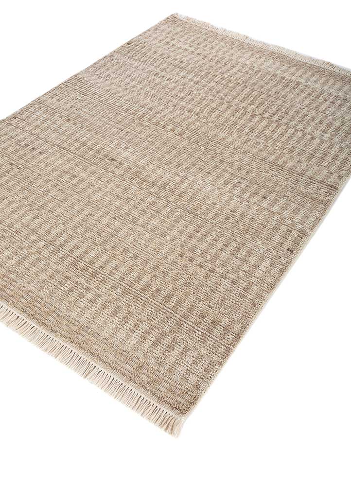 Wollteppich - 180 x 120 cm - creme