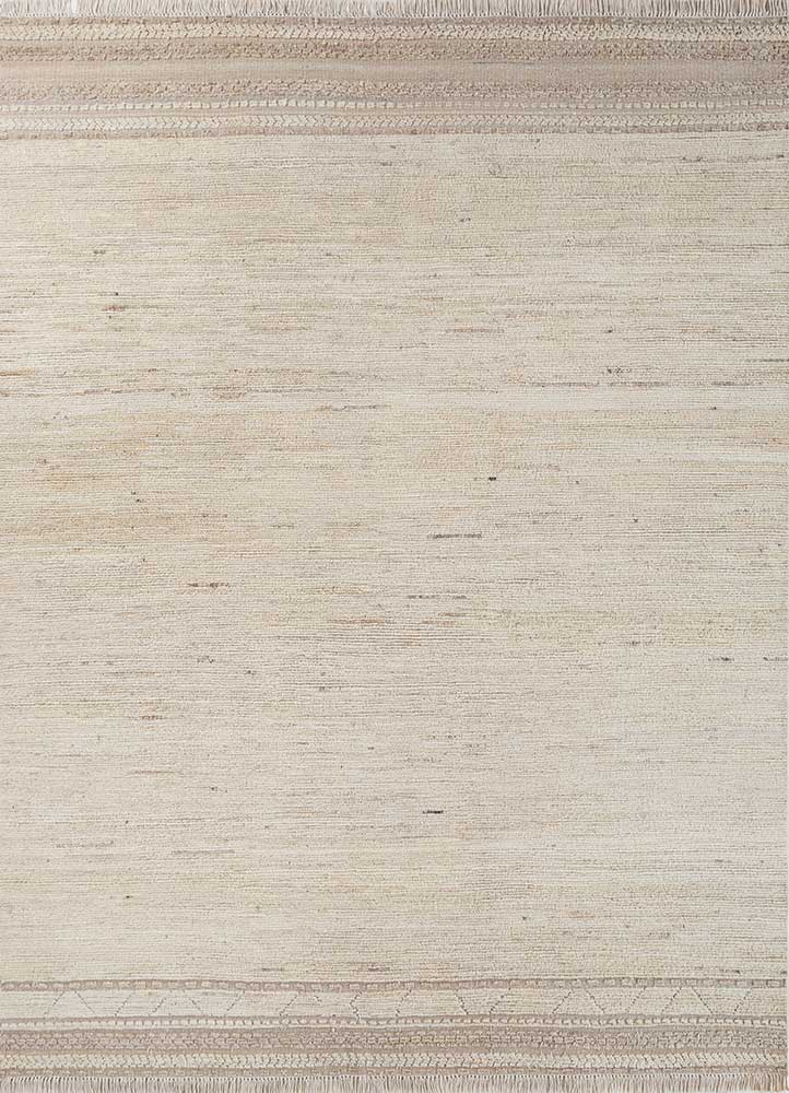 Wollteppich - 180 x 120 cm - creme