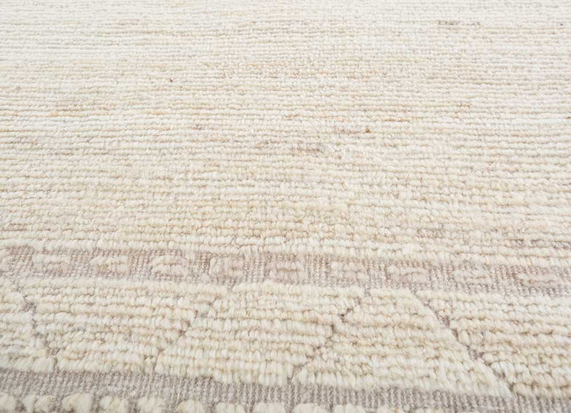 Wollteppich - 180 x 120 cm - creme