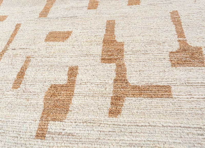 Wollteppich - 180 x 120 cm - creme