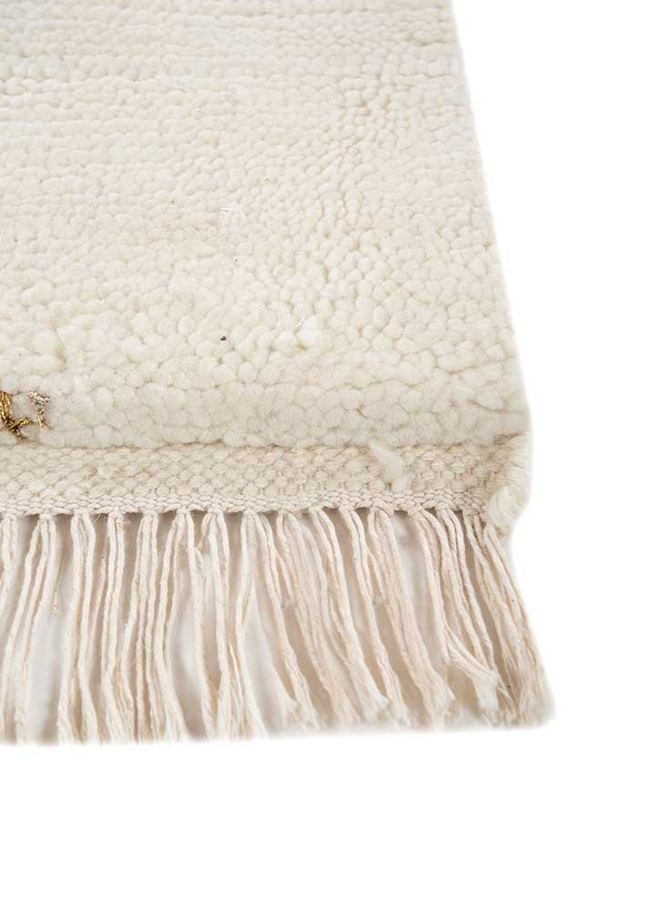 Wollteppich - 240 x 150 cm - creme