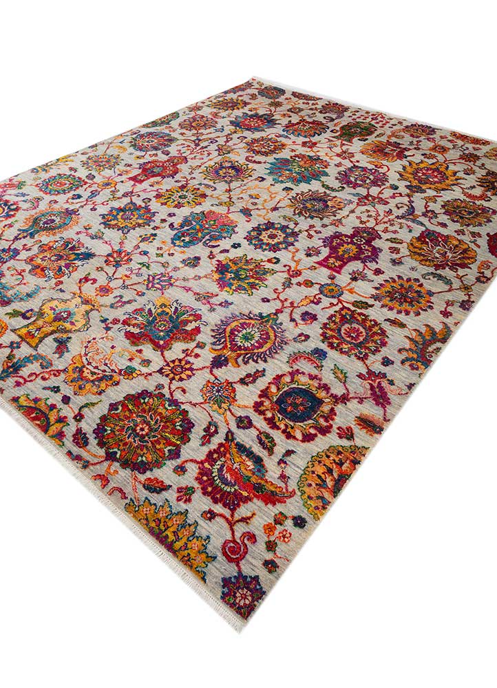 Wollteppich - 300 x 240 cm - orange
